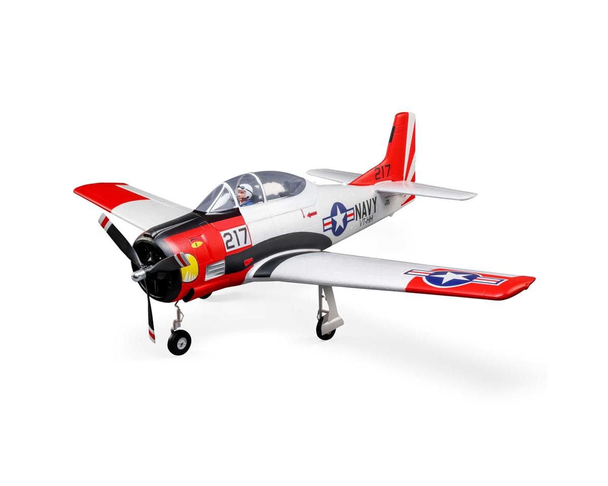 E-flite T-28 Trojan 1.2m Plug-N-Play Electric Airplane w/Smart ESC