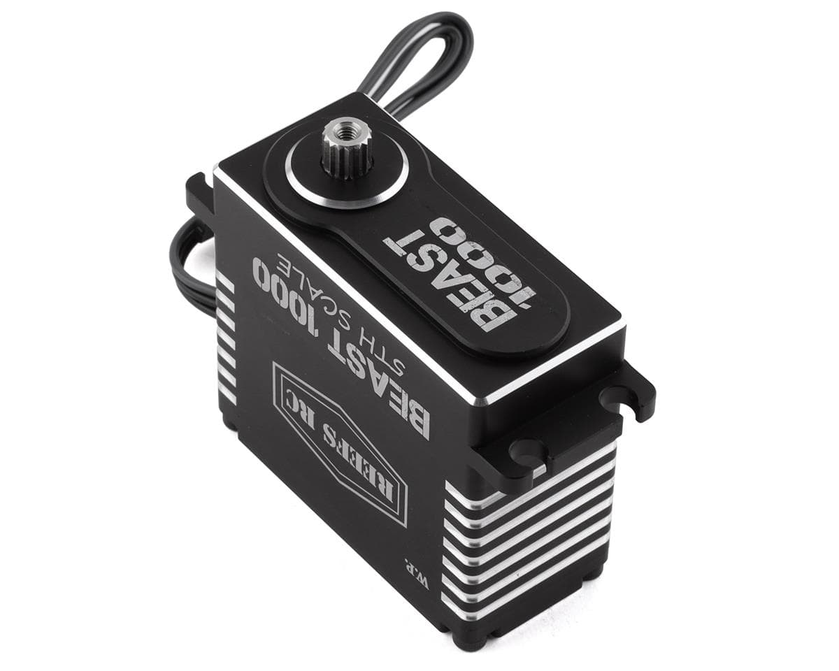 SCRATCH & DENT: Reefs RC Beast 1000 Waterproof Digital 1/5 Scale Brushless Servo (High Voltage)
