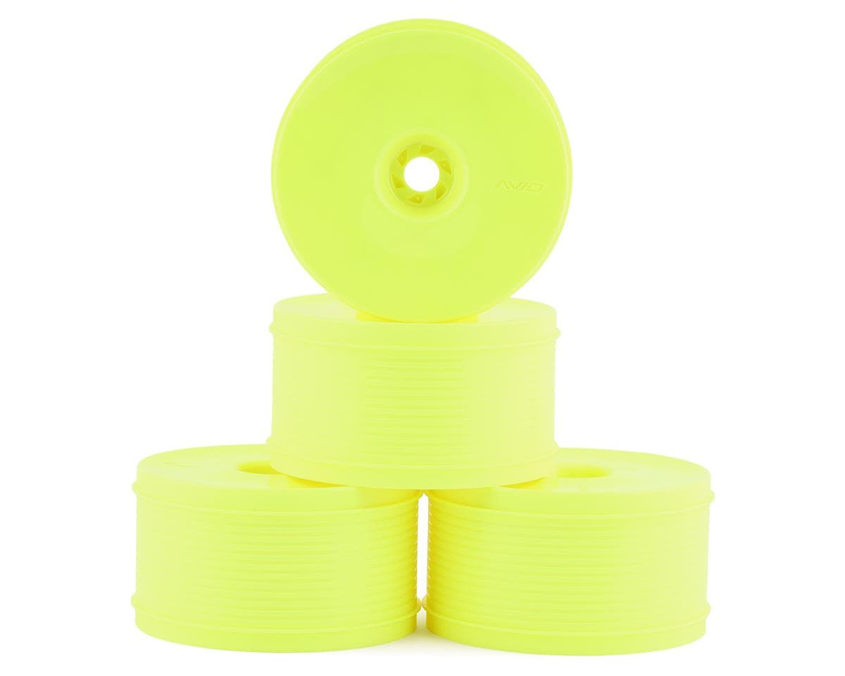 Avid RC "Truss" 4.0 1/8 Truggy Wheels (4) (Yellow)