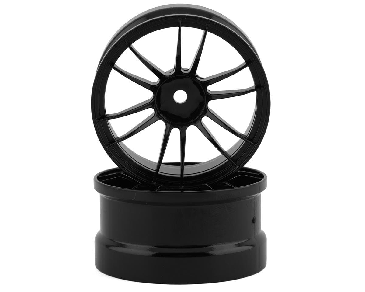Reve D UL12 Drift Wheel (Black) (2) (6mm Offset) w/12mm Hex