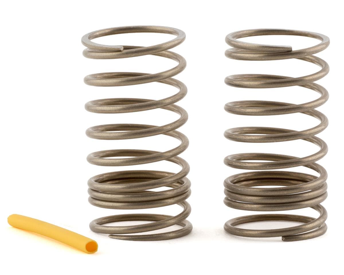 Reve D PC Rear 32mm Spring (Medium Hard/Yellow) (10 Turn) (2)