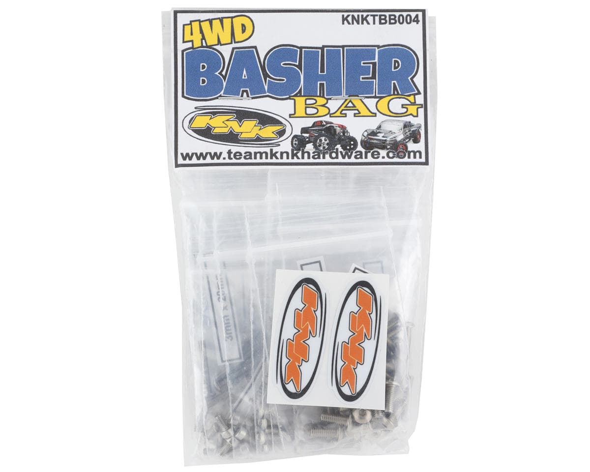 Team KNK Basher Bag Stainless Hardware Kit for Traxxas 4x4 Stampede/Slash/Rally