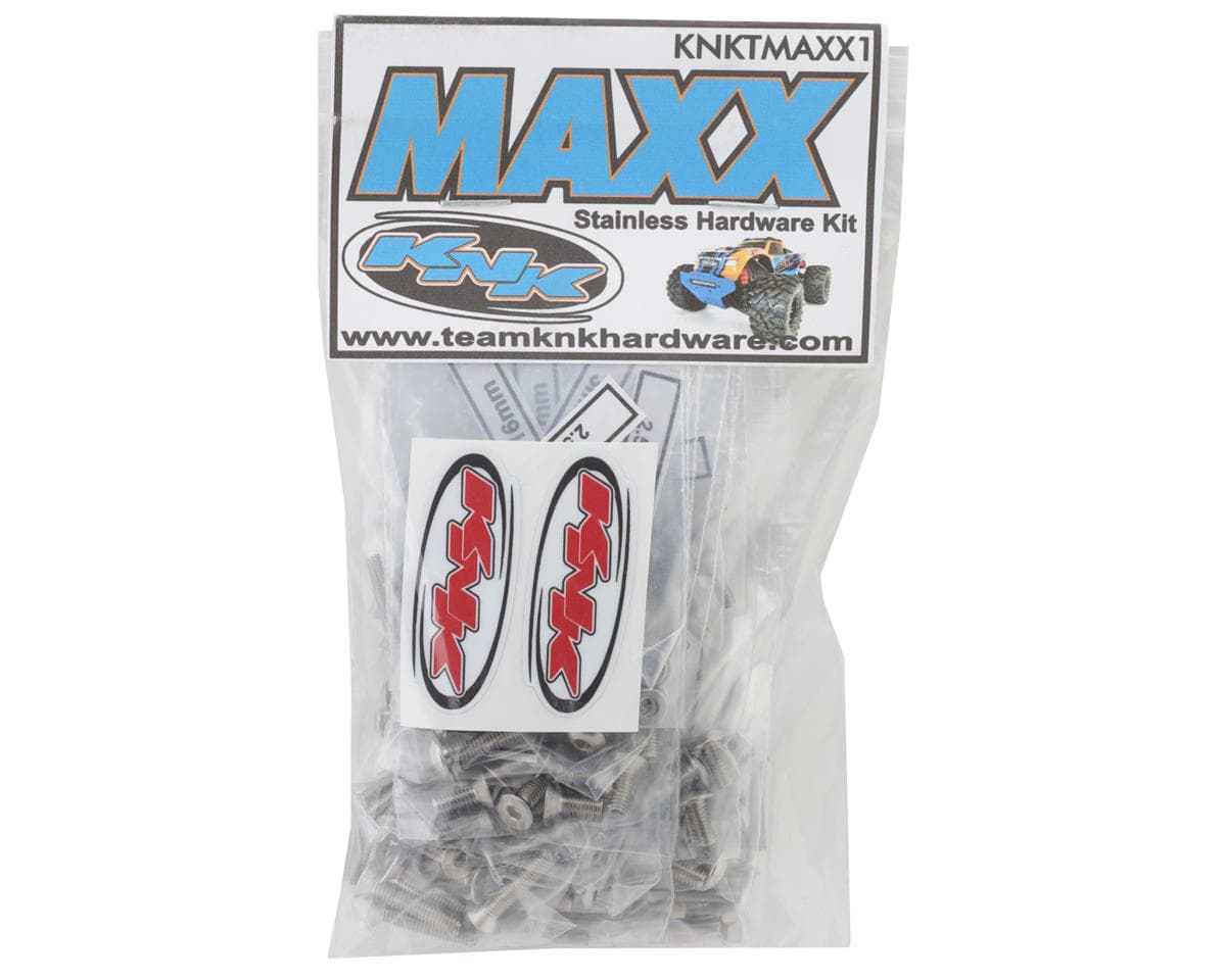 Team KNK Stainless Steel Hardware Kit for Traxxas® Maxx®