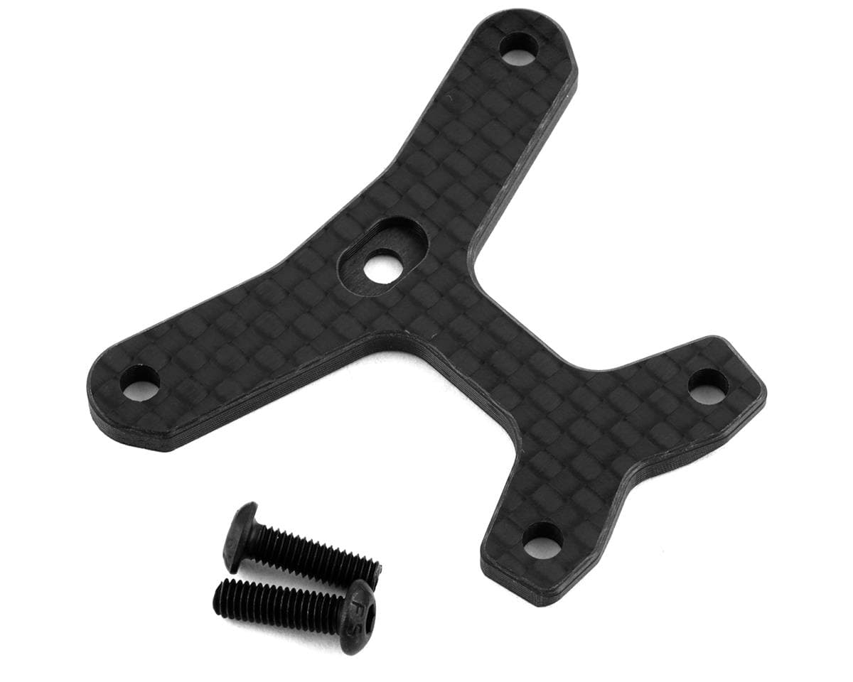 Team Losi Racing 22X-4 Elite Carbon Front Top Brace (Medium Flex)