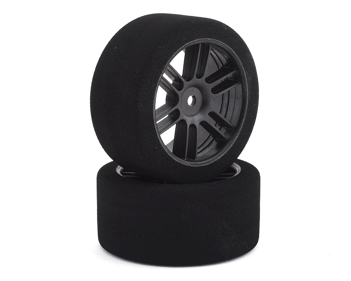 BSR Racing 30mm Nitro Touring Rear Foam Tires (Black) (2) (35 Shore)