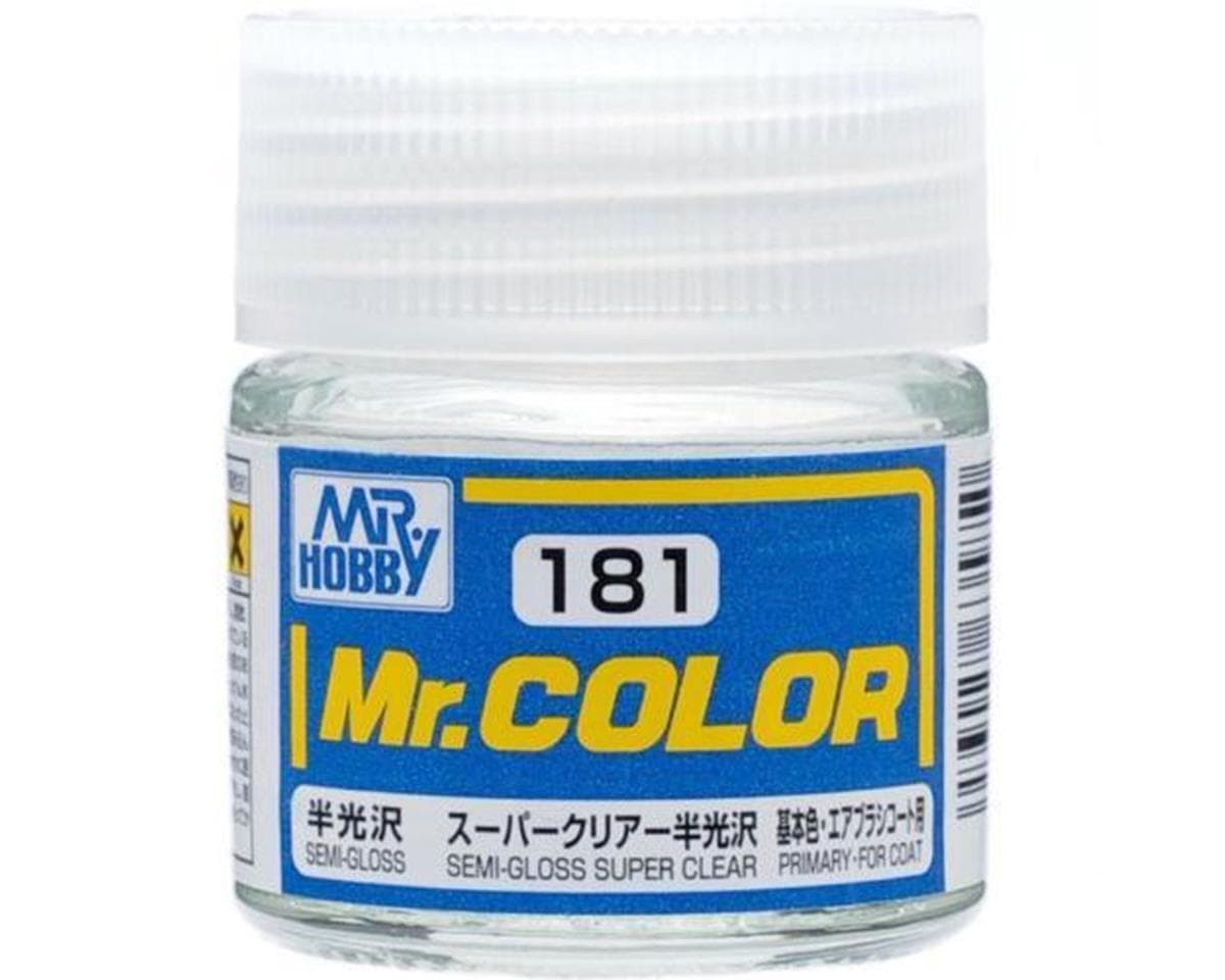 GSI Creos Mr. Hobby Mr. Color Solvent-Based Acrylic Paint (Super Clear) (10ml) (Semi-Gloss)