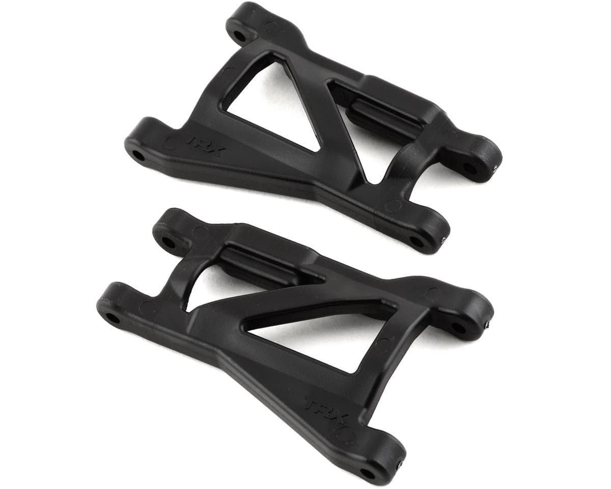 Traxxas Drag Slash Rear Heavy Duty Suspension Arms (Black) (2) (0° Toe-In)