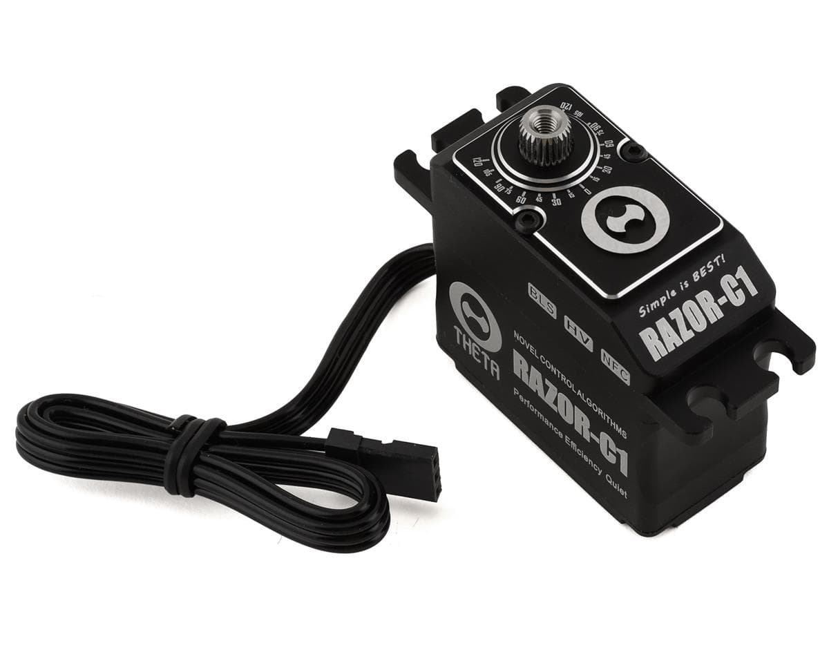 Theta Servos Razor-C1 Brushless High Voltage Servo (Black Edition)