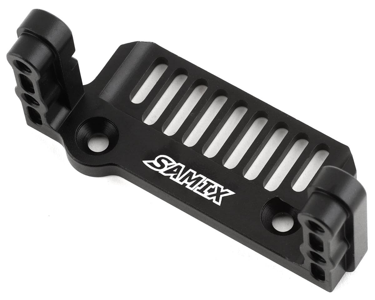 Samix SCX-6 Aluminum 2-Speed Transmission Servo Mount (Black)