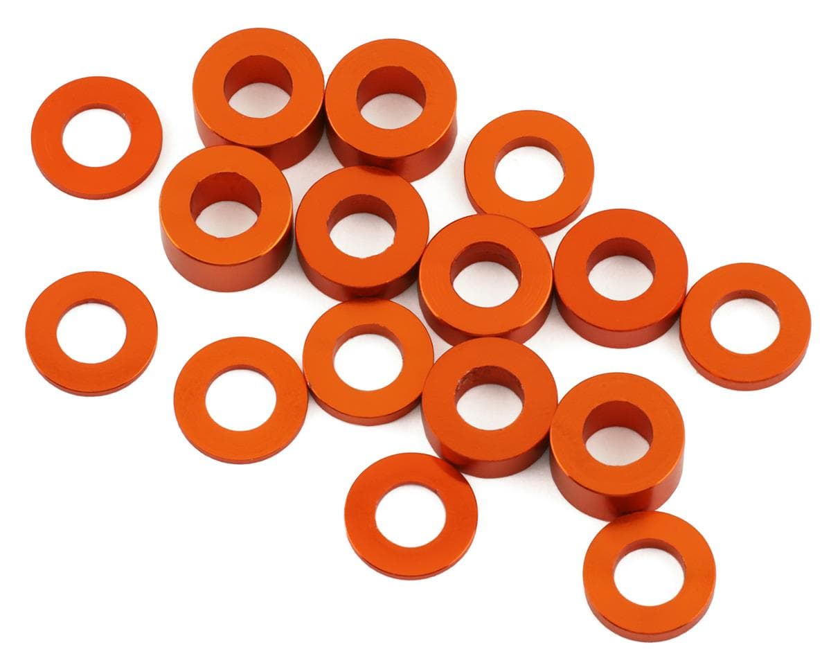 175RC Losi 22X-4 Ball Stud Spacer Kit (Orange) (16)