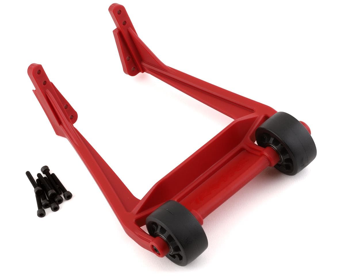 Traxxas Sledge Pre-Assembled Wheelie Bar (Red)