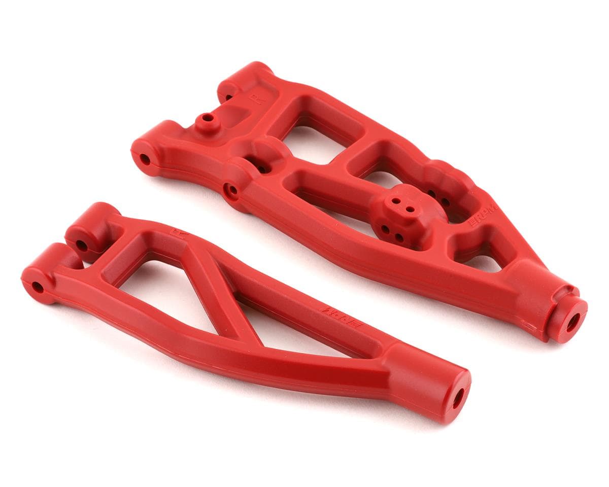 RPM Arrma Kraton/Outcast 6S Front Right Upper & Lower Suspension Arm Set (Red)