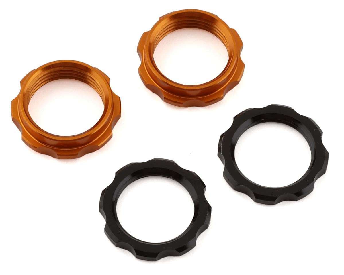 Incision S8E Machined Spring Collars (Orange)