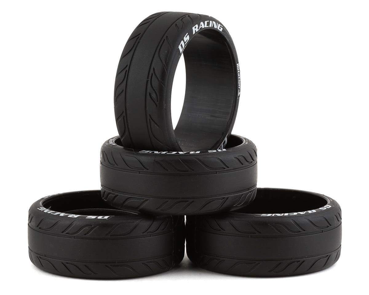 DS Racing Finix Friction HF Treaded Drift Tires (4) (HF-5)