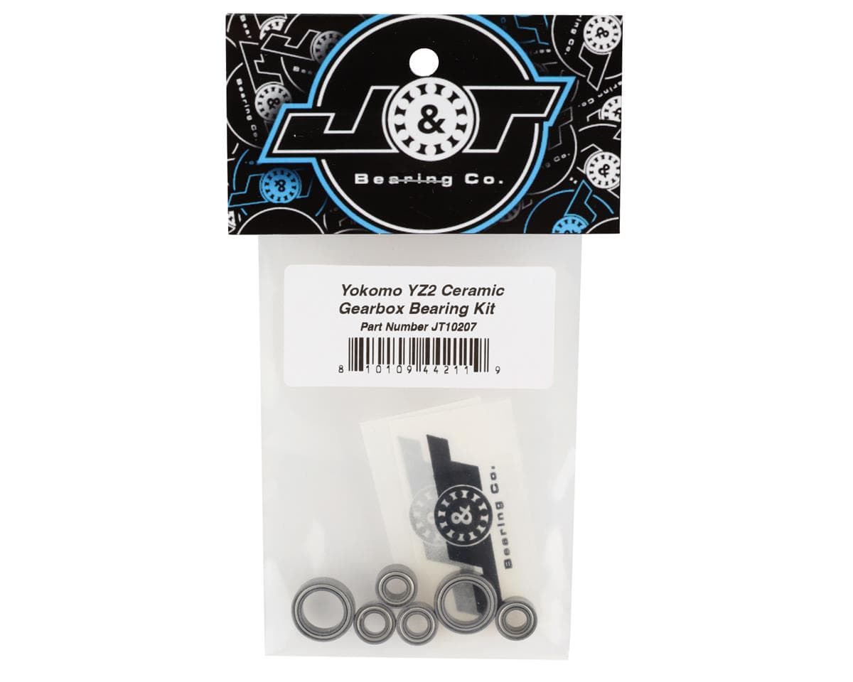 J&T Bearing Co. Yokomo YZ2 Ceramic Gearbox Bearing Kit