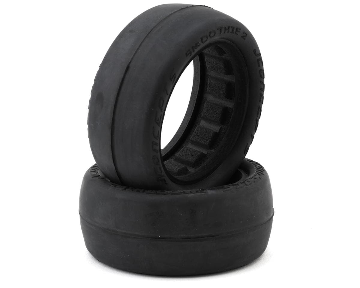 JConcepts Smoothie 2 2.2" 4WD Front Buggy Tires (2) (Blue)