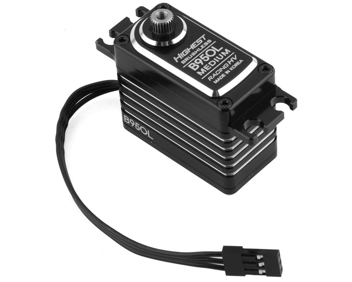 Highest RC B950L "High Torque" Metal Gear Mid Profile Brushless Servo (High Voltage)