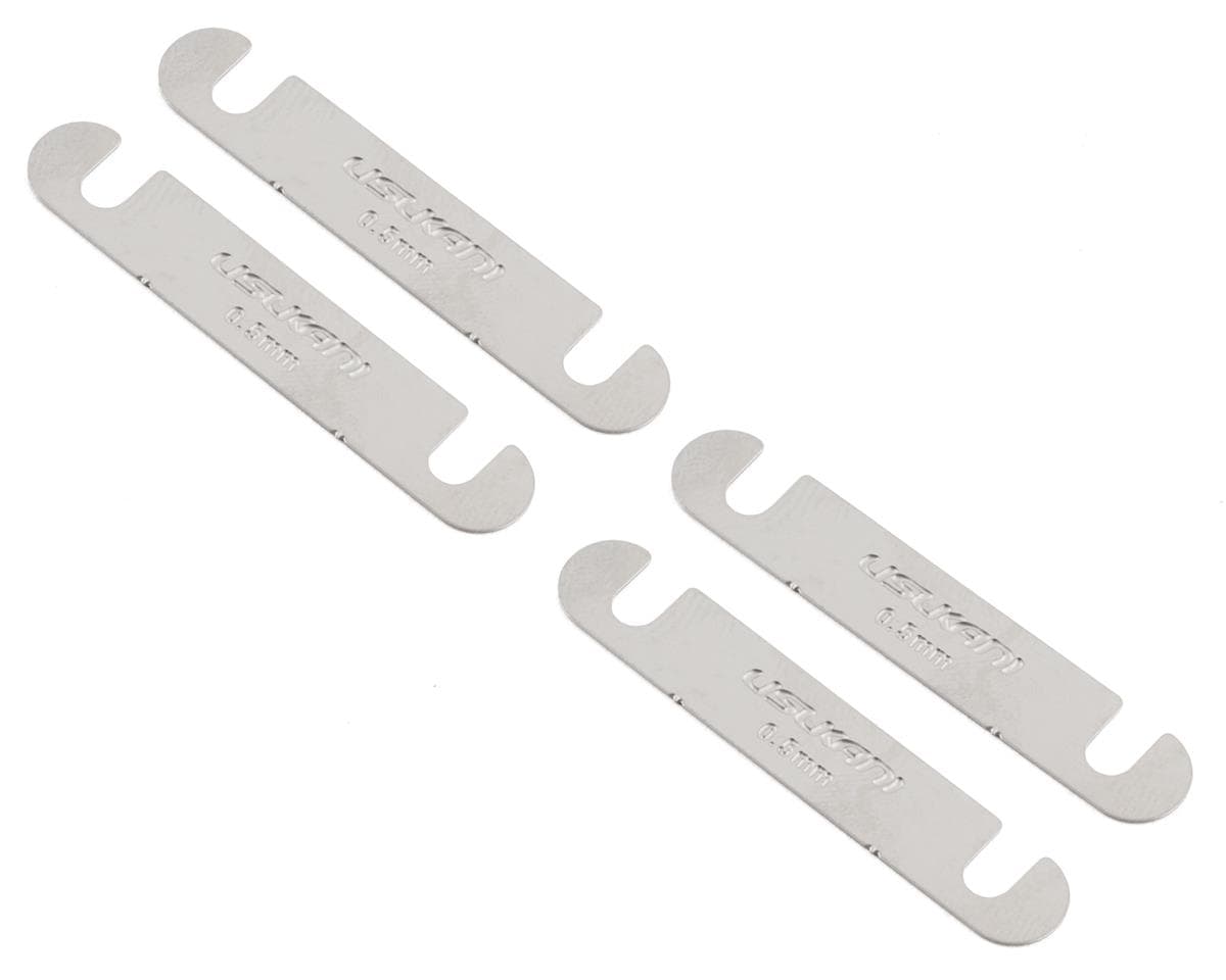 Usukani NGE/PDS Stainless Steel Front/Rear Suspension Mount Spacers (4) (0.5mm)