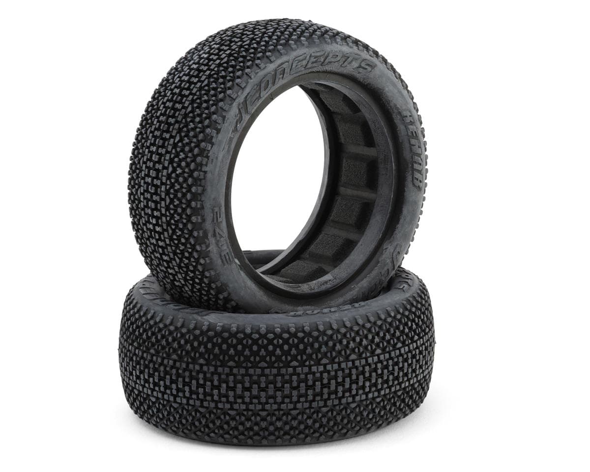 JConcepts ReHab 2.2" Front 4WD Buggy Tires (2) (Blue)