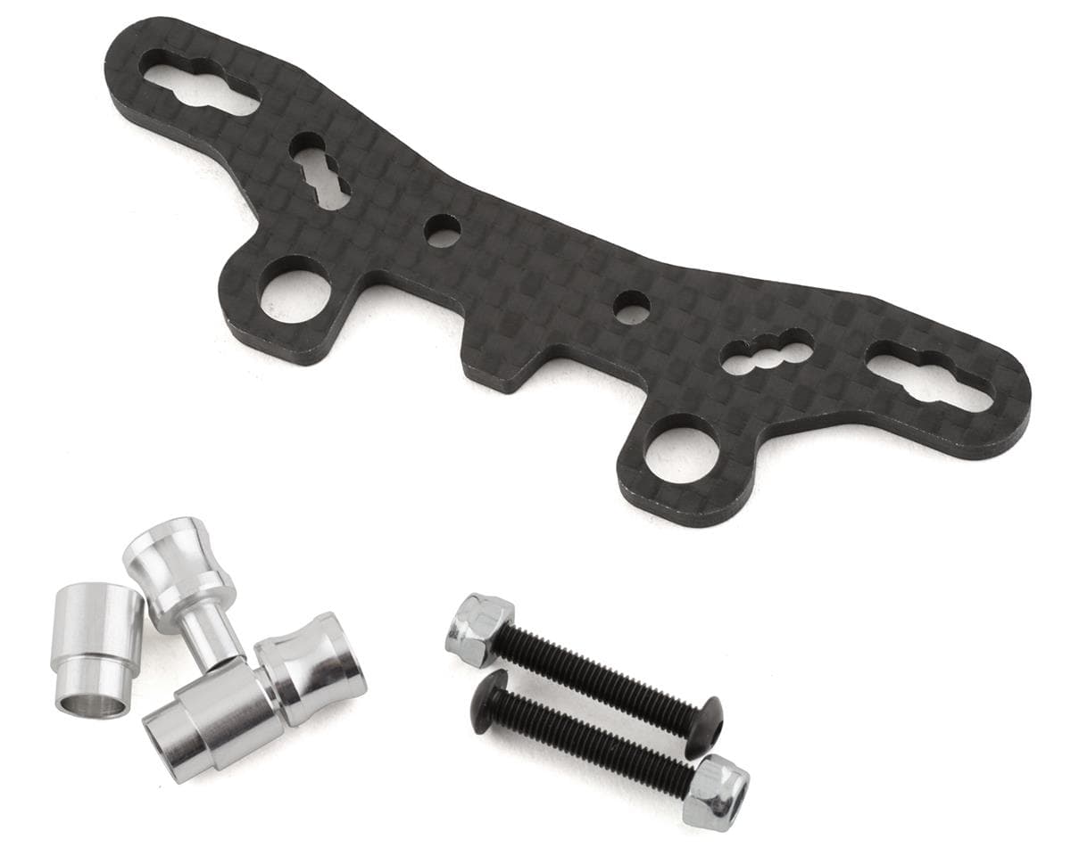 PSM 3mm Carbon TT02 Front/Rear Shock Tower