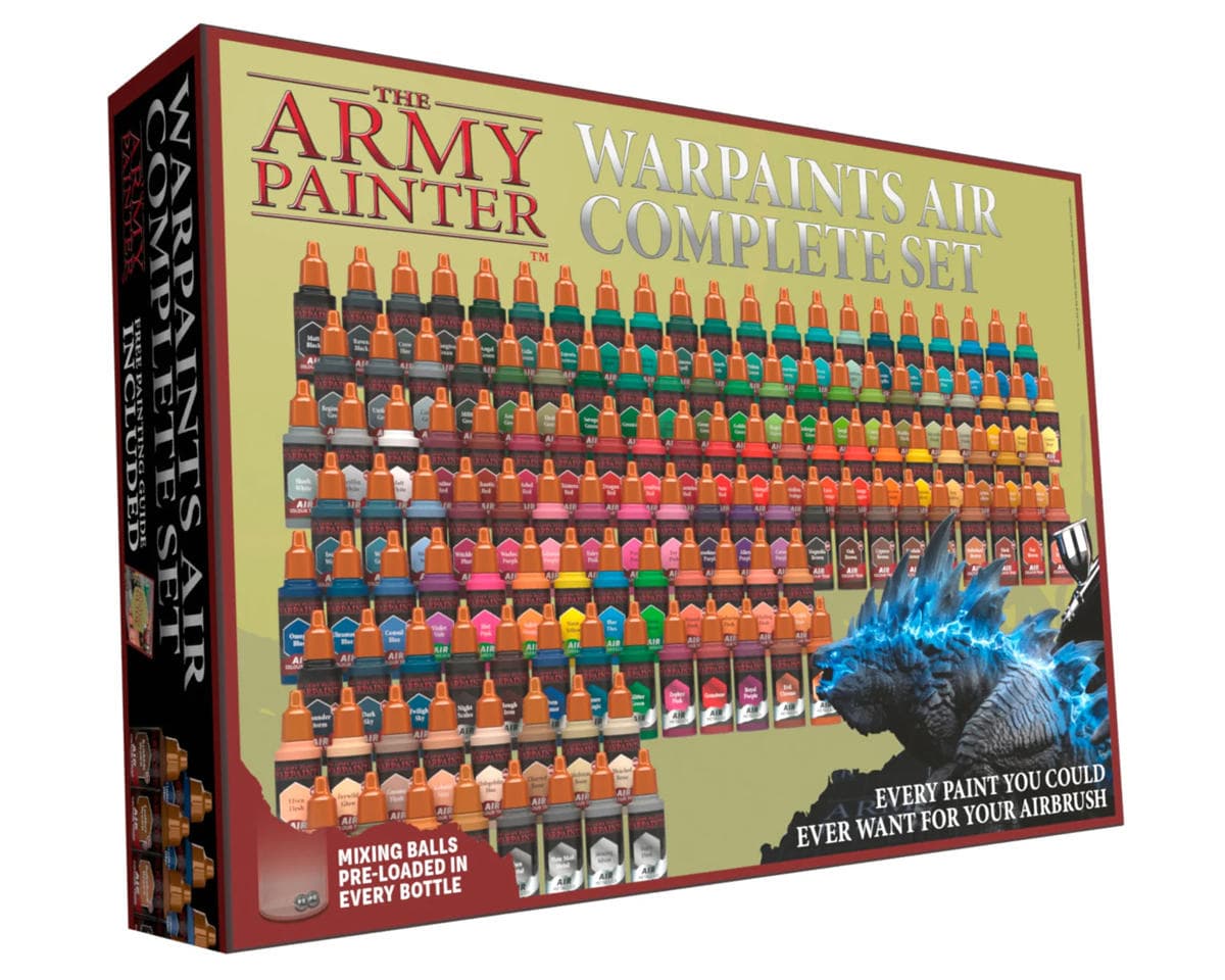 Army Painter Warpaints Air Complete Model Acrylic Hobby Paint Set (126)