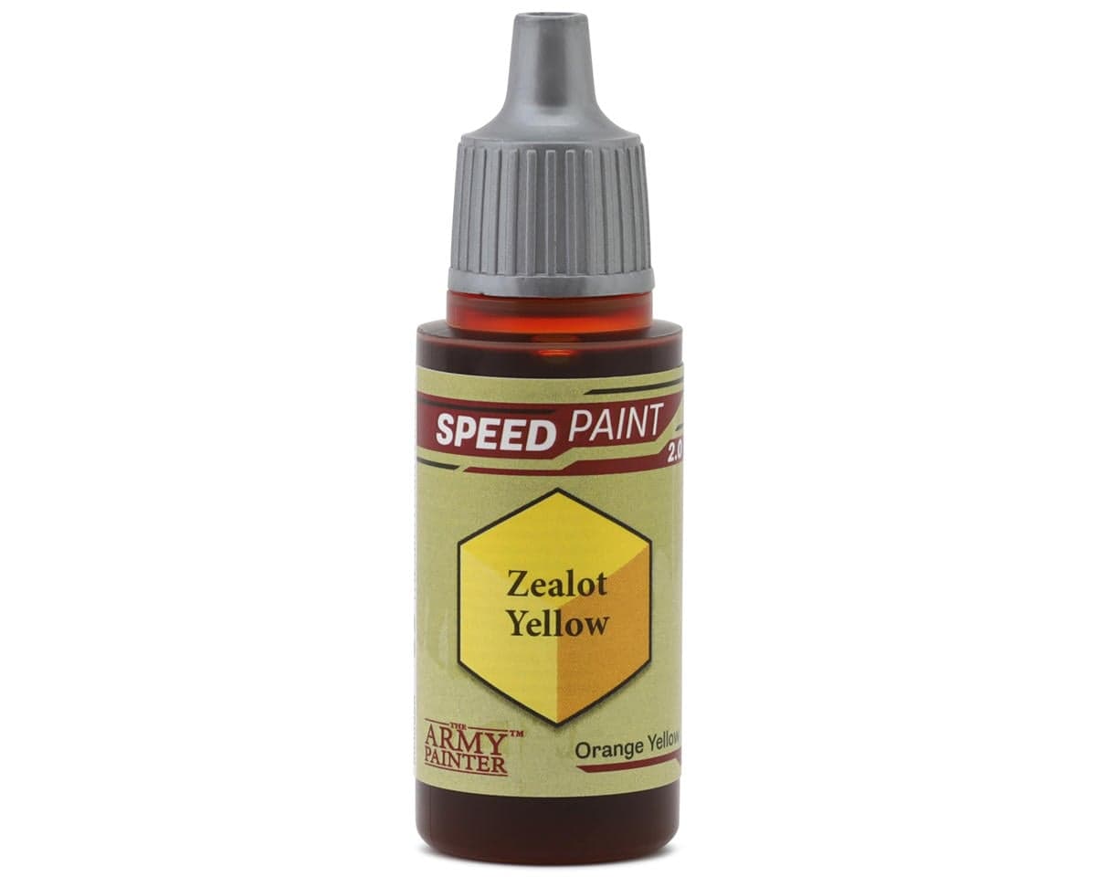 Army Painter Speedpaints Acrylic Hobby Paint (Zealot Yellow) (18m)