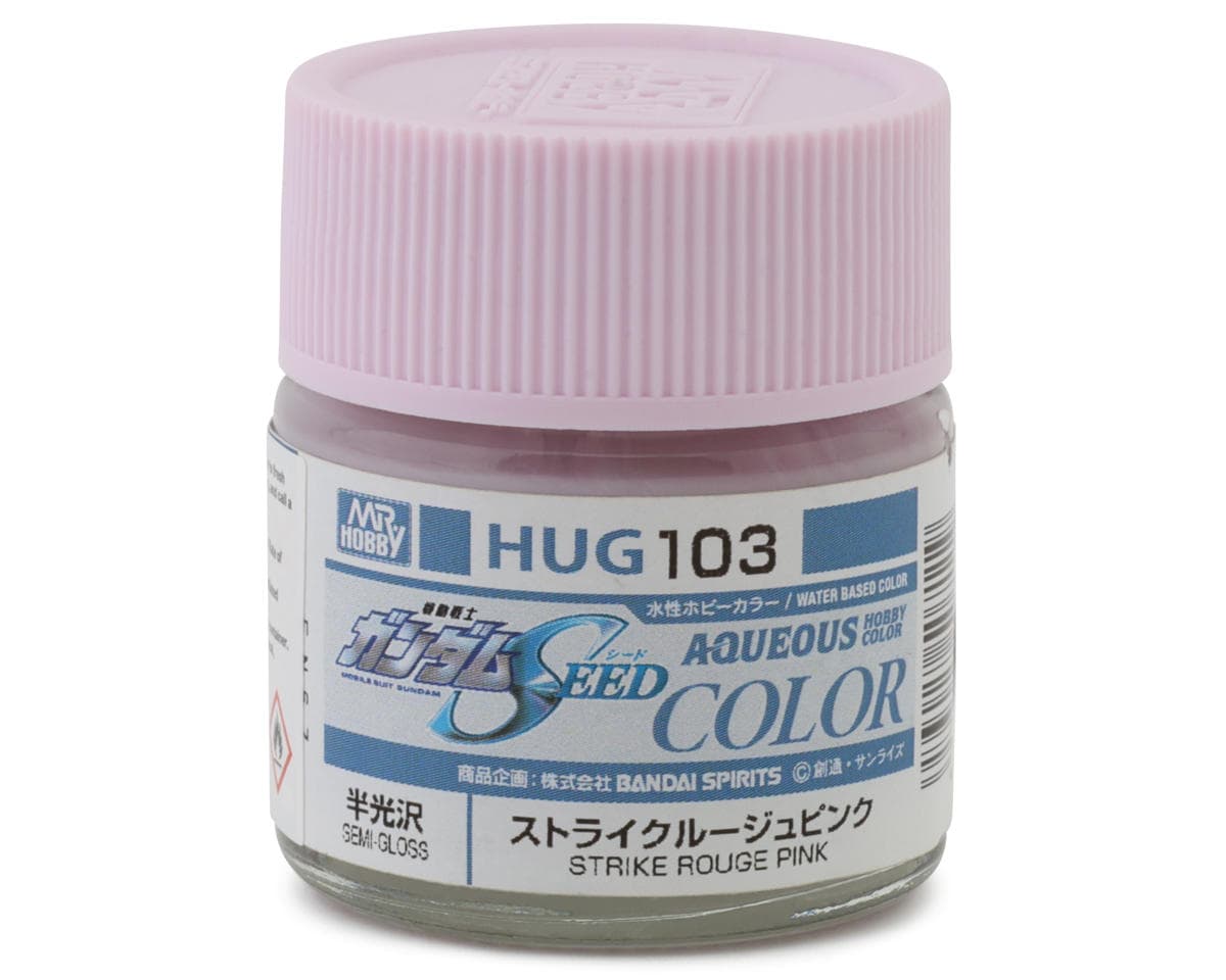 GSI Creos Mr. Hobby "Aqueous Gundam Color" Acrylic paint (Strike Rouge Gundam Pink) (10ml) (Semi Gloss)
