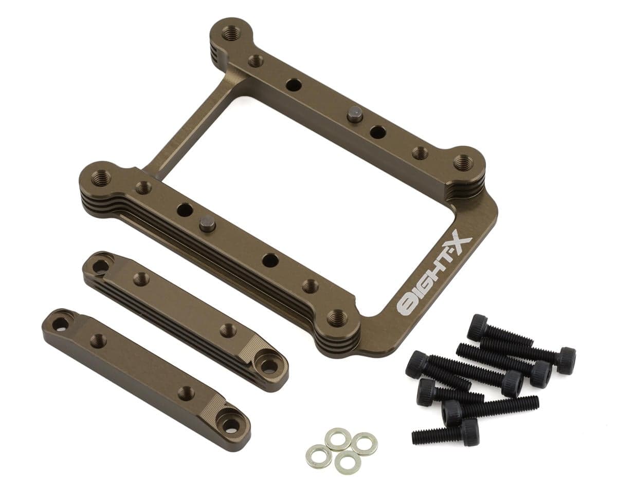 Team Losi Racing 8IGHT-X/E 2.0 Quick Change Aluminum Engine Mount Set