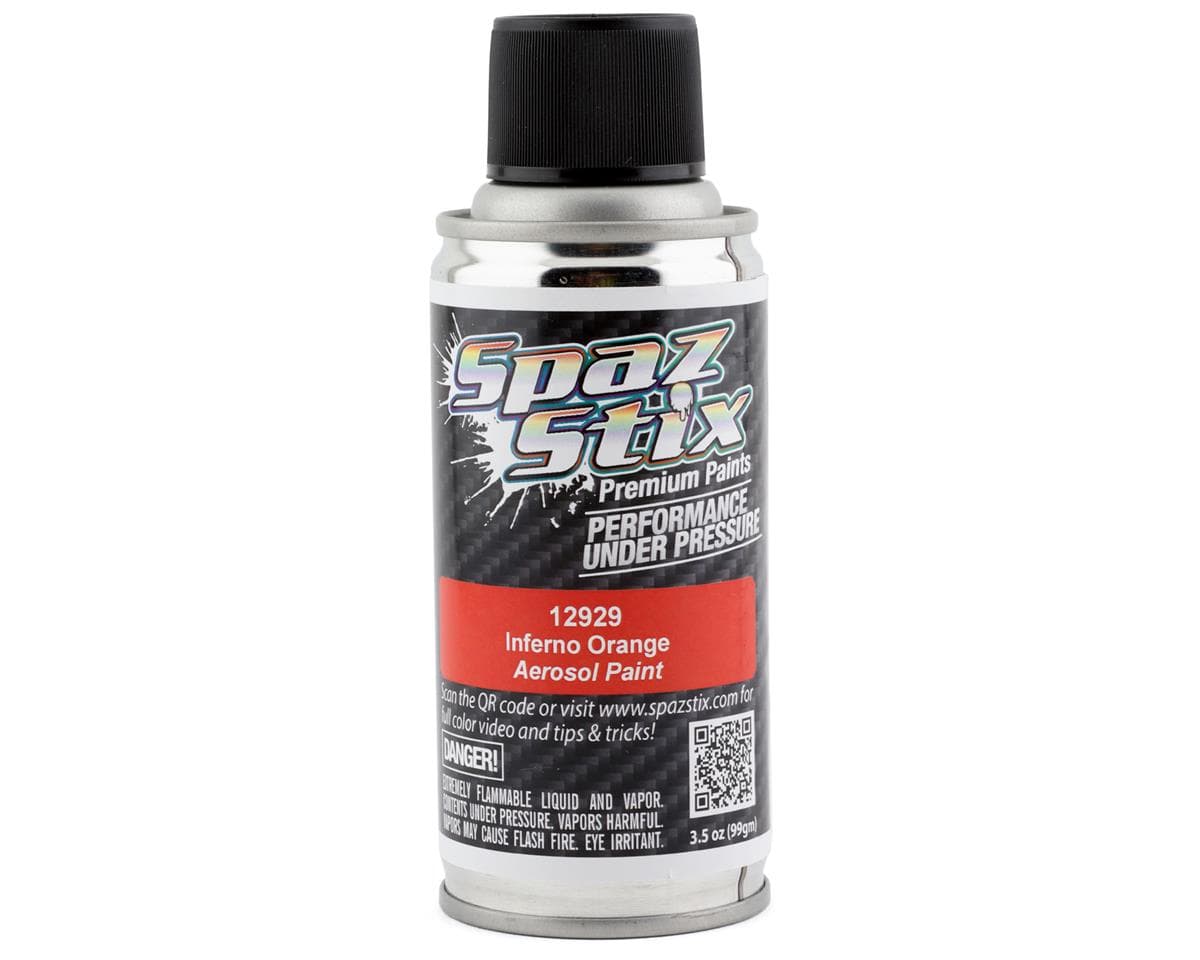 Spaz Stix "Inferno Orange" Spray Paint (3.5oz)