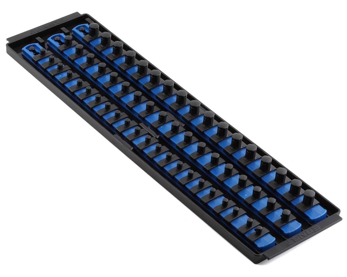 Ernst Manufacturing 18" 3 Rail Twist Lock Socket Boss (Blue) (1/4, 3/8 & 1/2")