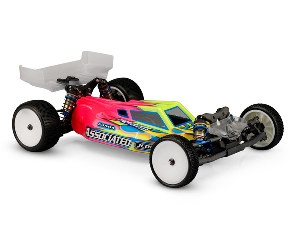JConcepts RC10 B6.4/B6.4D "S2" Body w/Turf Wing (Clear) (Light Weight)