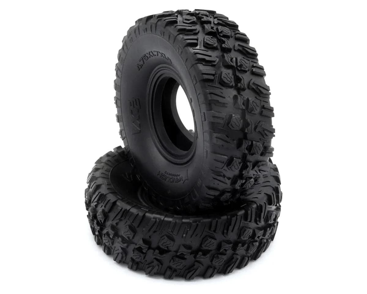 Vanquish Products VXT2 1.9" Rock Crawler Tires (2) (Red)