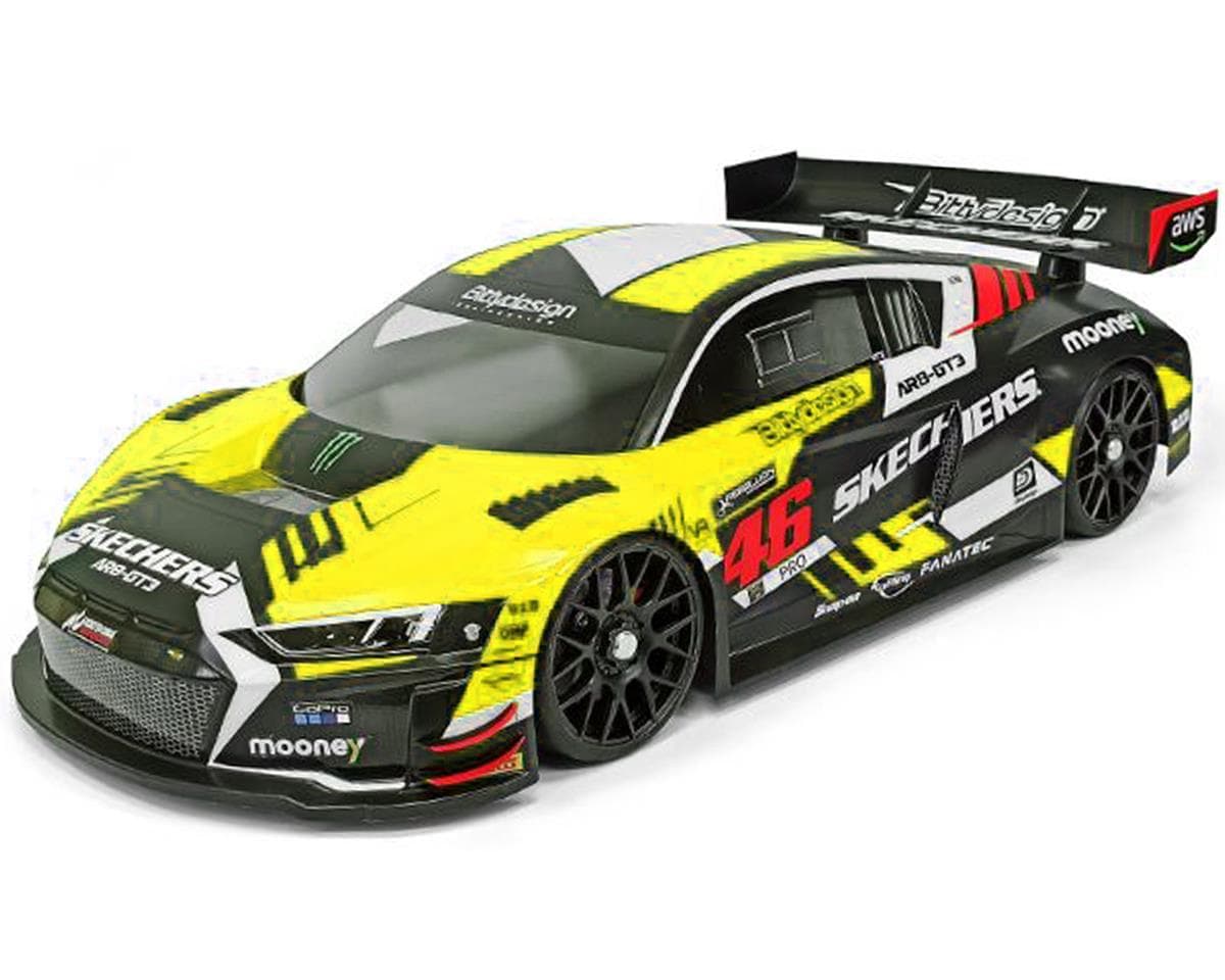 Bittydesign AR8-GT3 Lightweight 1/8 On-Road GT Body (Clear) (360mm Wheelbase) (1.0mm)