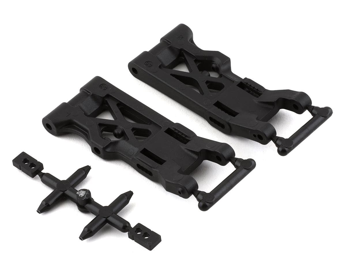 Yokomo YZ-2 DTM 3.1/CAL 3.1 Rear S3/LD Suspension Arms (Type B) (Graphite)