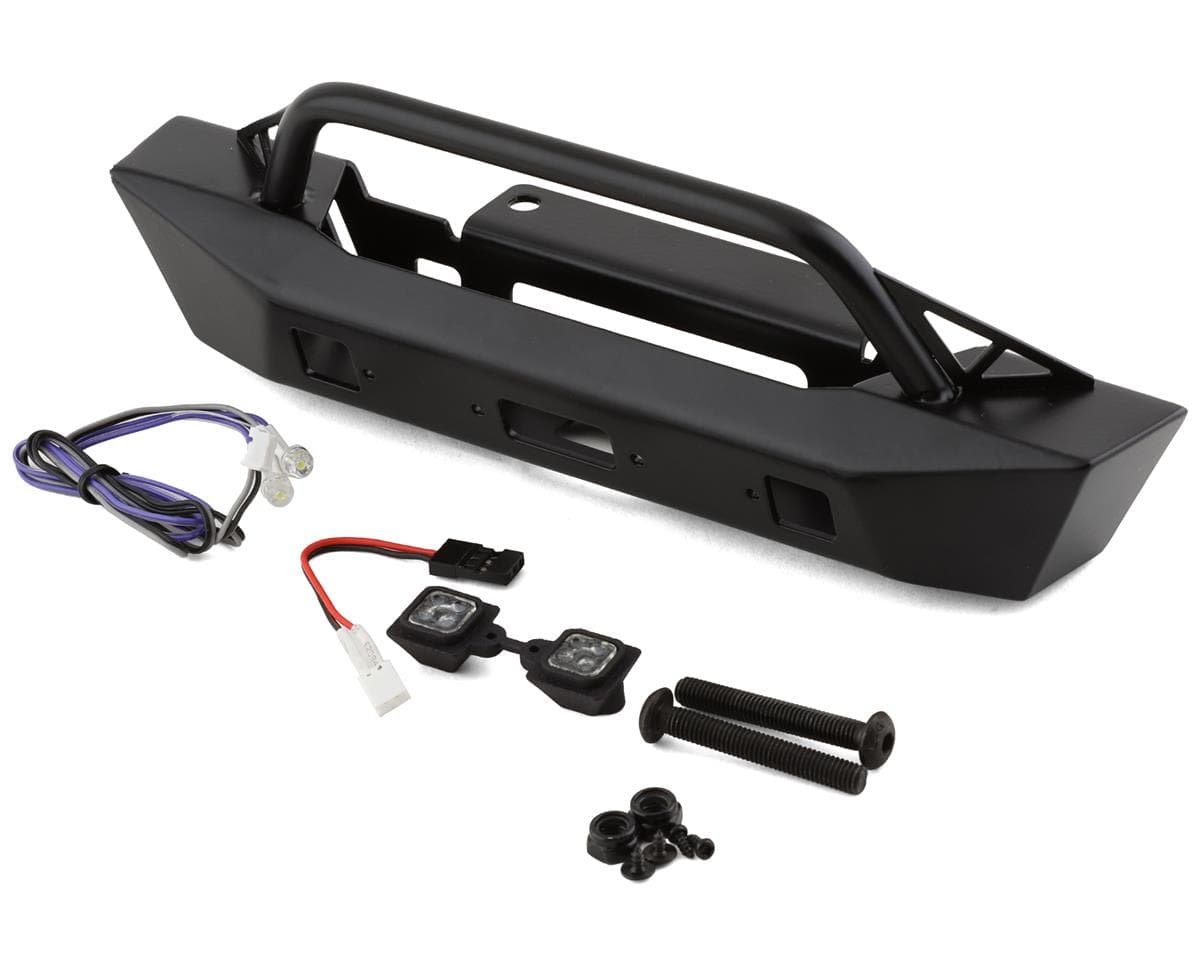 RC4WD Eon Axial SCX6 CCHAND Metal Front Stinger Bumper w/LEDs (AXI05000T)