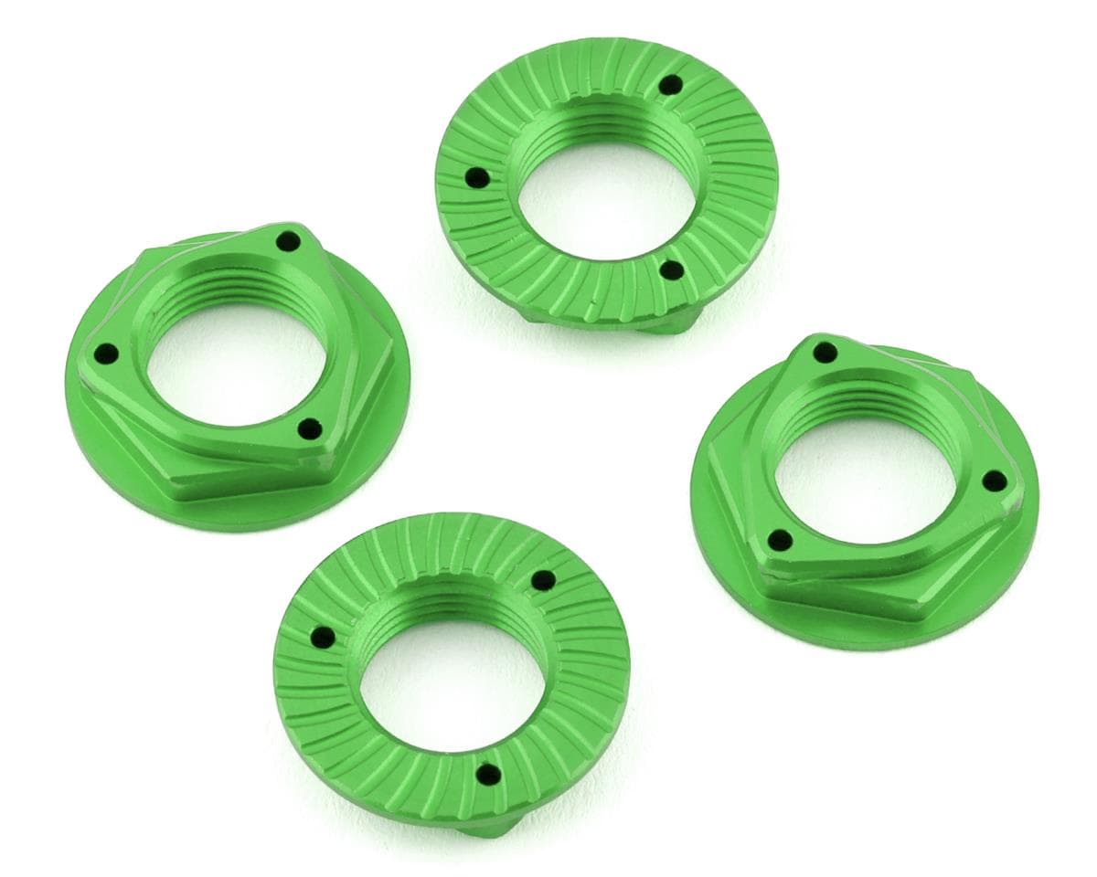 J&T Bearing Co. 17mm Wheel Nuts (Green) (4)