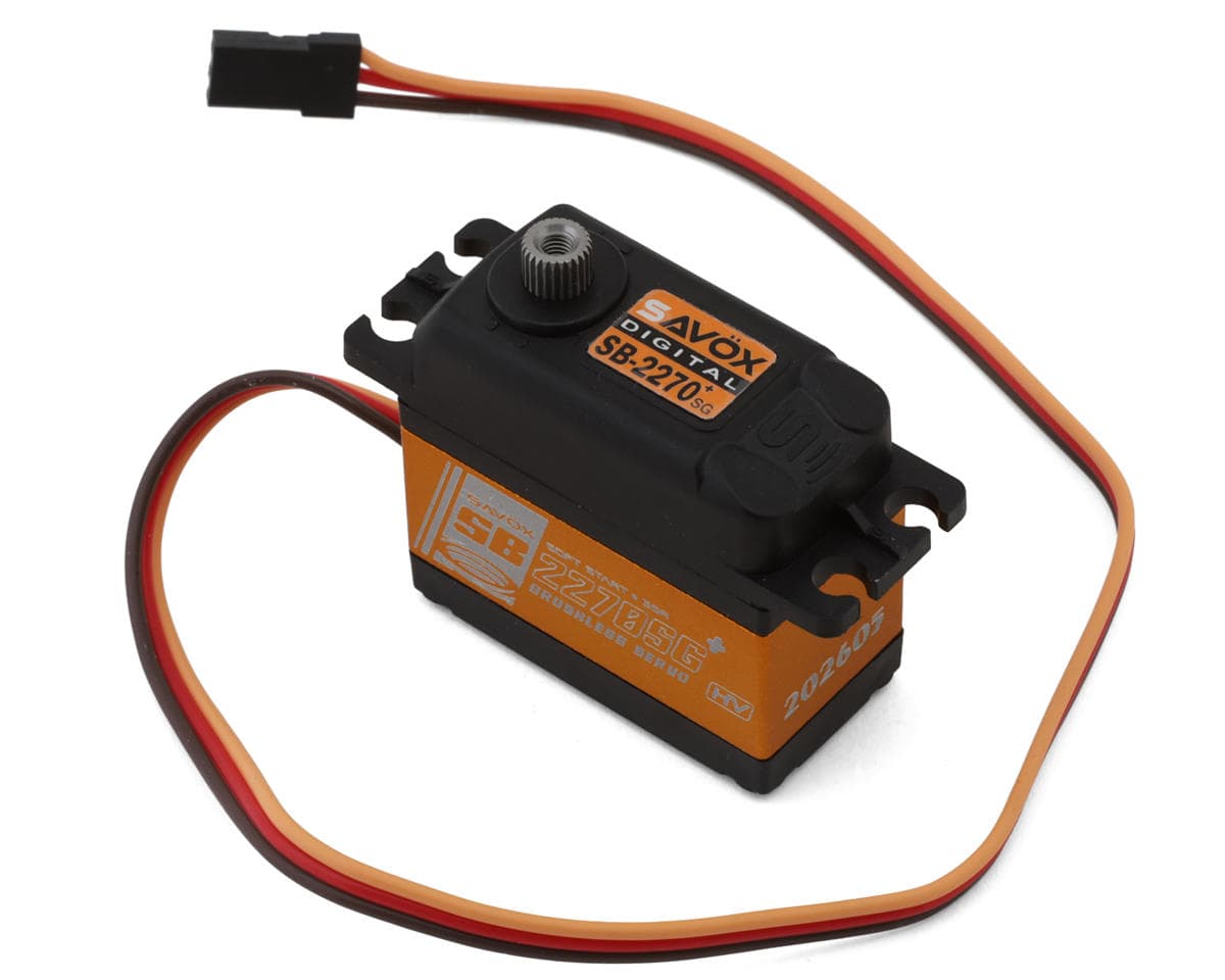 Savox SB-2270SGP Hybrid "Monster Torque" Brushless Digital Steel Gear Servo (High Voltage)
