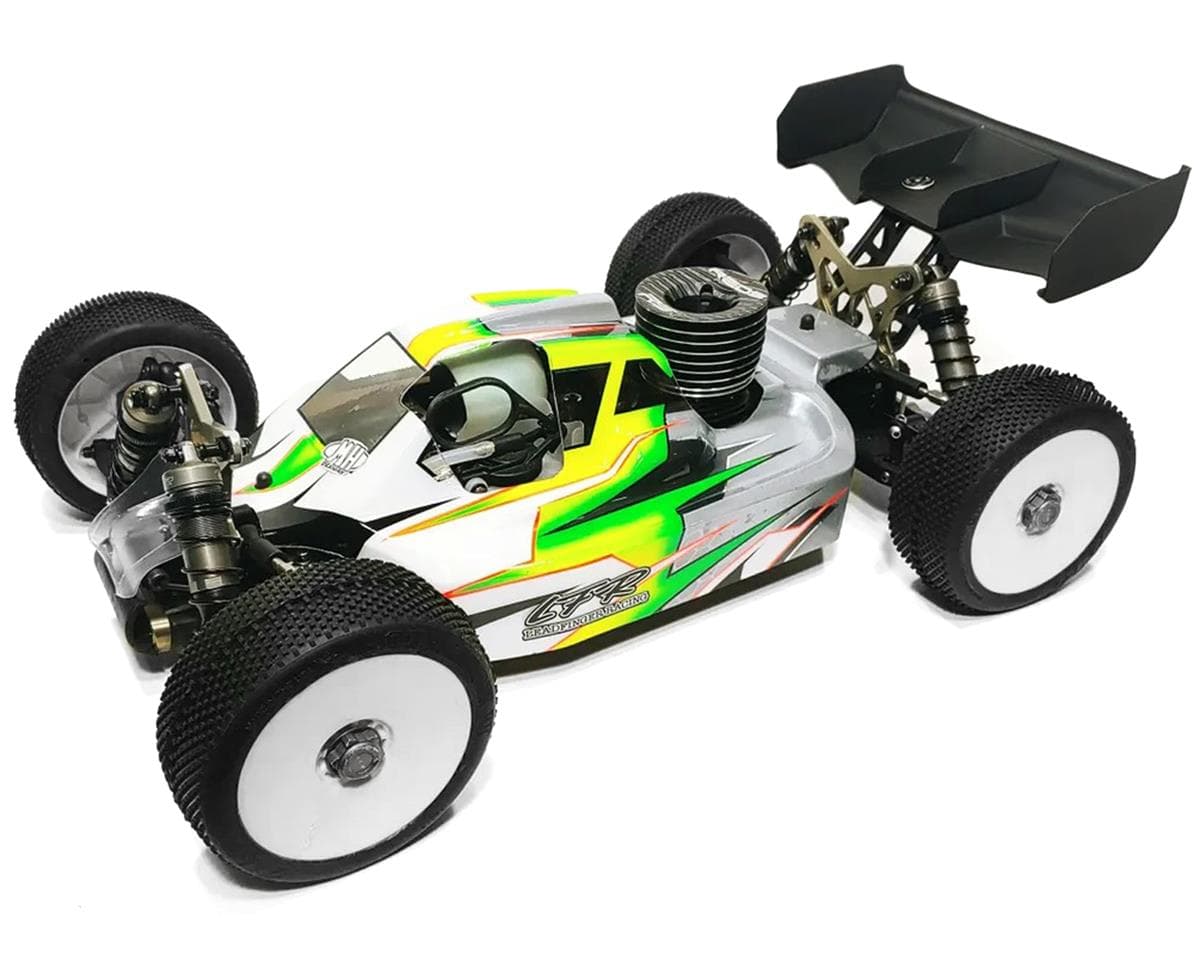 Leadfinger Racing TLR 8IGHT-X A2.1 Tactic 1/8 Buggy Body w/Front Wing (Clear)