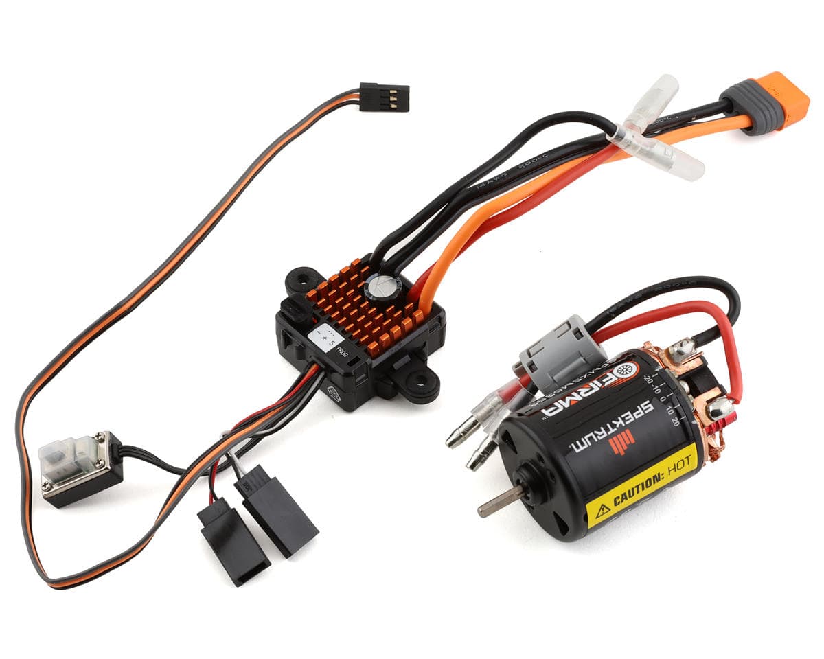 Spektrum RC Firma 70A Smart Waterproof Brushed ESC & 35T Brushed Motor Combo