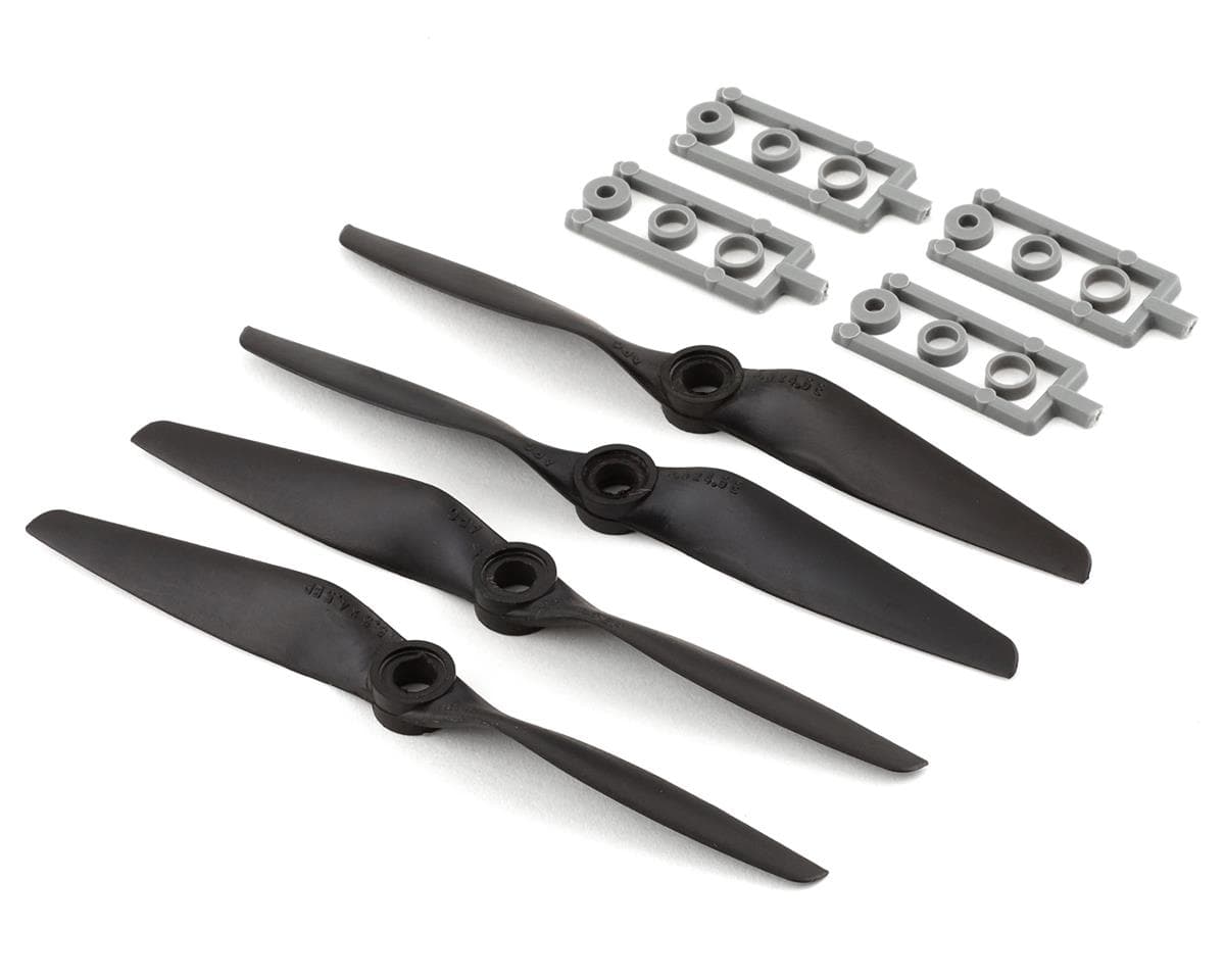 APC 5.5x4.5E MultiRotor 2 Blade Propeller Bundle (Black) (2CW/2CCW)