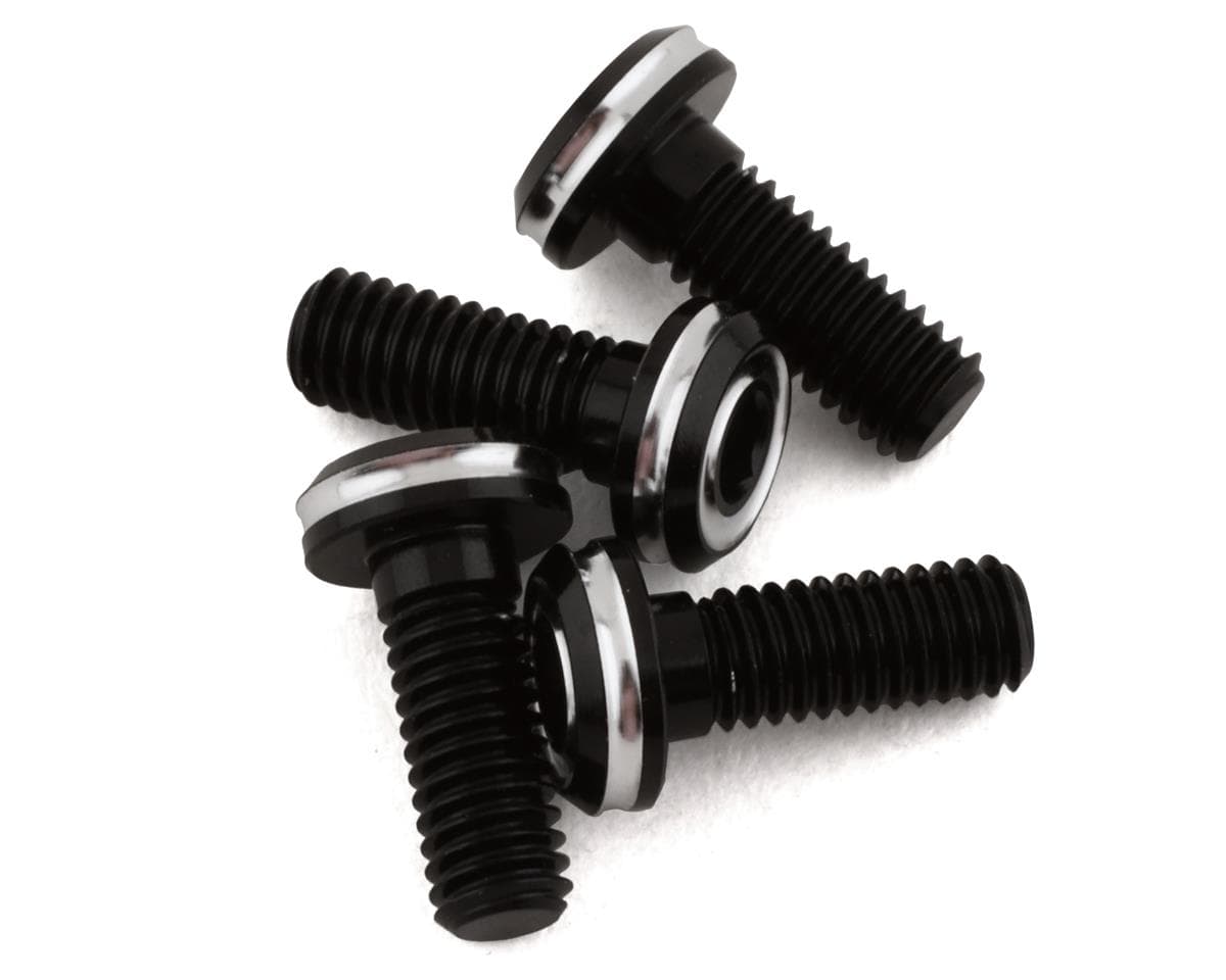 Avid RC 3x8mm Ringer Aluminum Cap Screws (4)