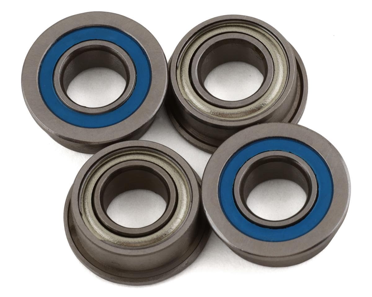 Team Associated 5x10x4mm Factory Team Flanged Bearings (4)
