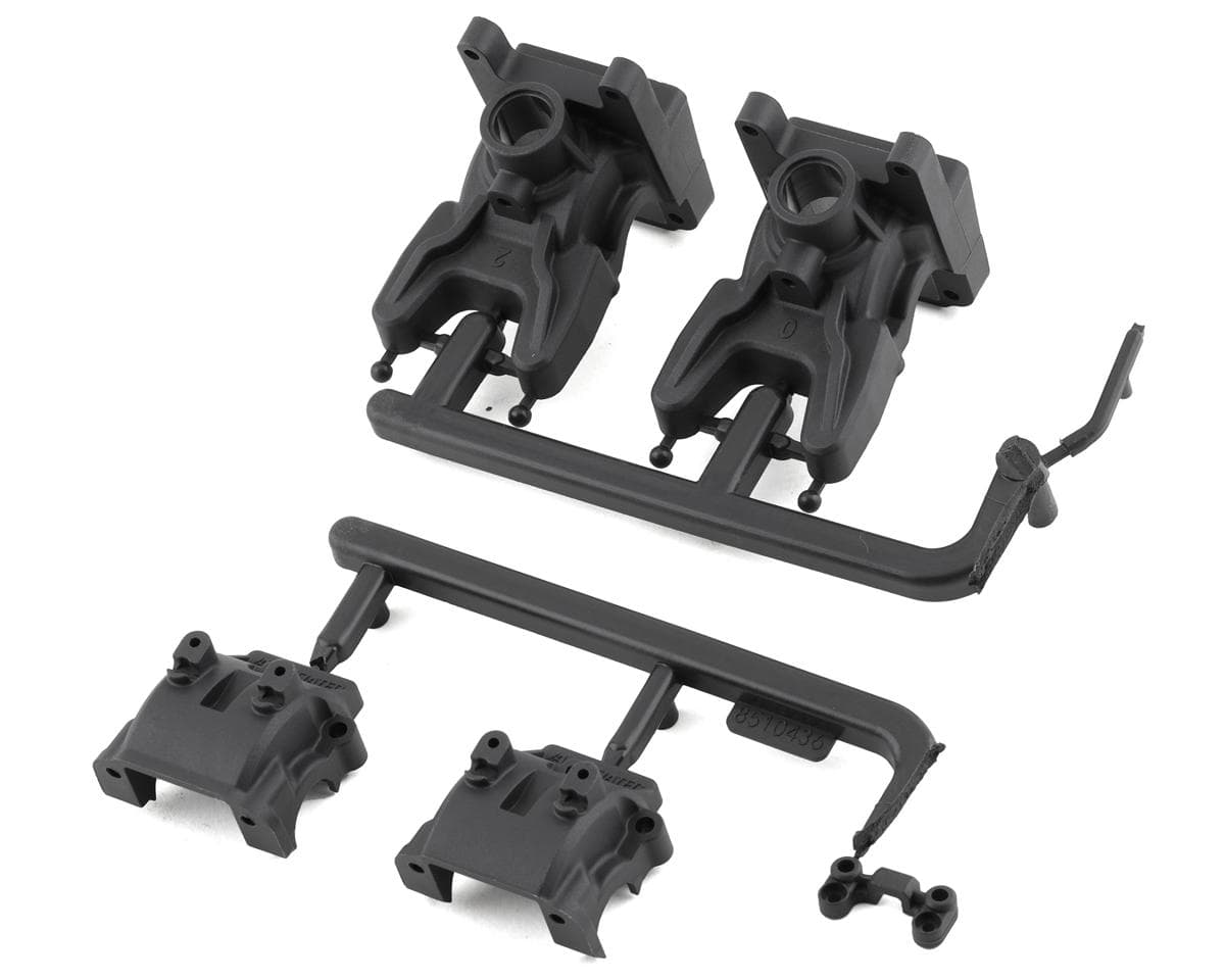 Team Associated RC10B74.2 Factory Team Carbon Front Gearboxes (0mm/+2mm)