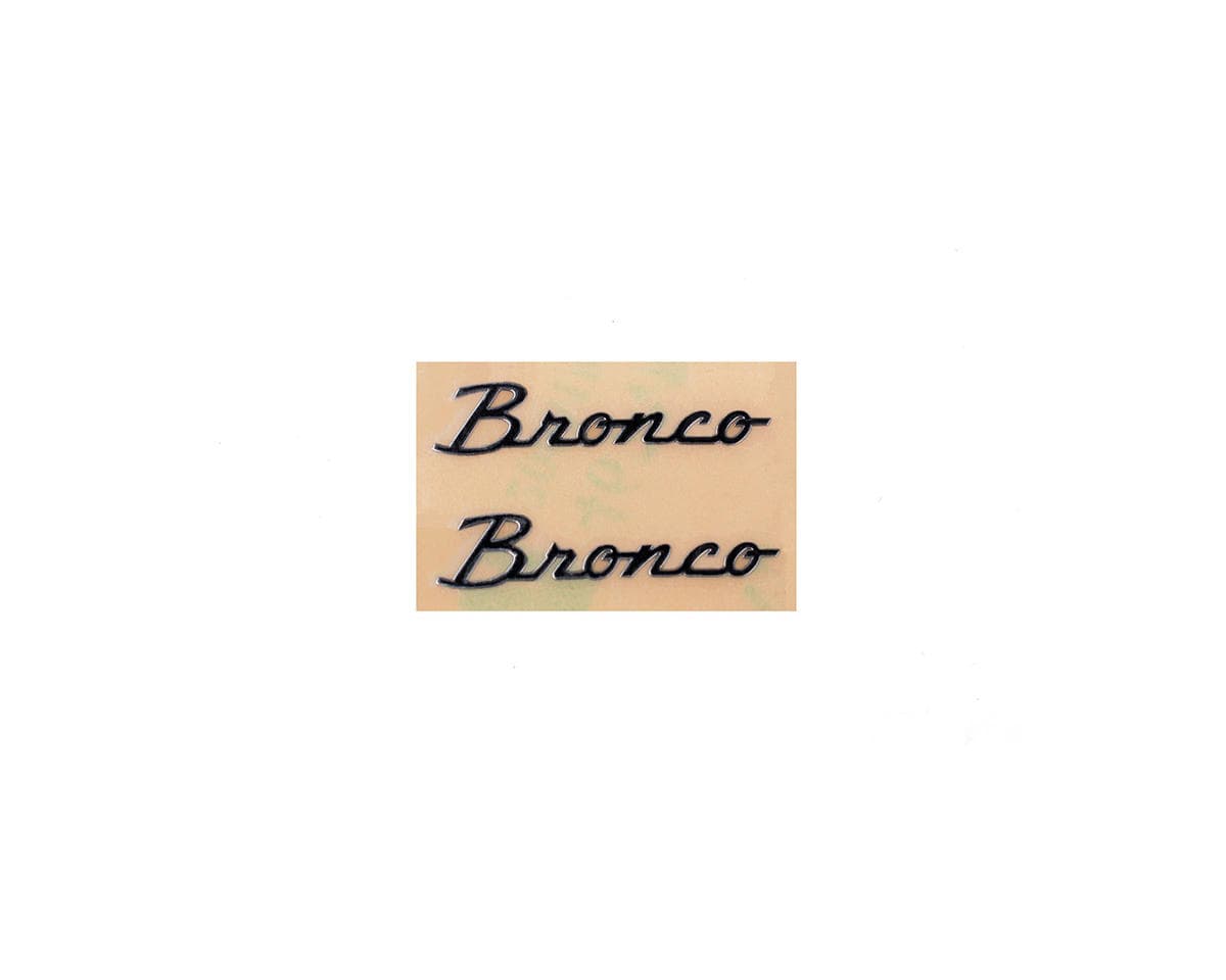 RC4WD Body Decals for Traxxas TRX-4 2021 Bronco (Black)