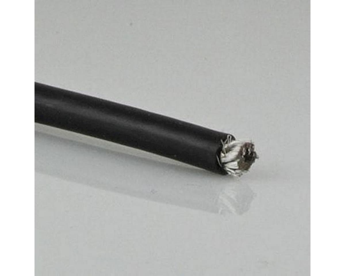 Castle Creations Silicone Coated Copper Wire (Black) (36") (8AWG)