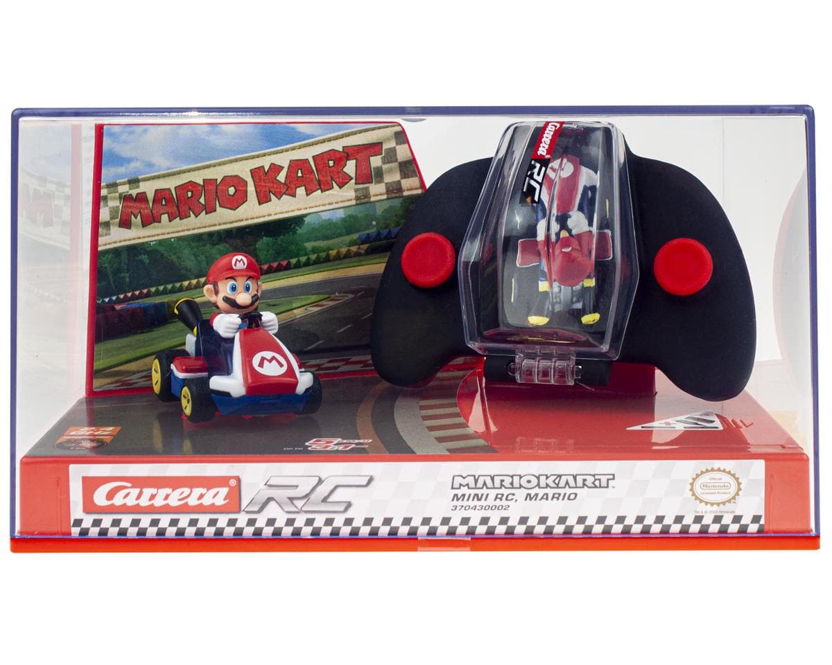 Carrera Nintendo® 1/50 Mario Kart™ Mini Mario® RC Car w/2.4GHz Radio & Rechargeable LiPo Battery