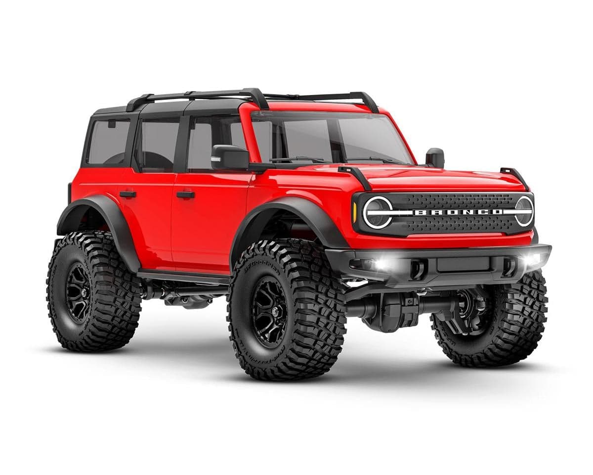 Traxxas TRX-4M 1/18 Electric Rock Crawler w/Ford Bronco Body (Red) w/TQ 2.4GHz Radio