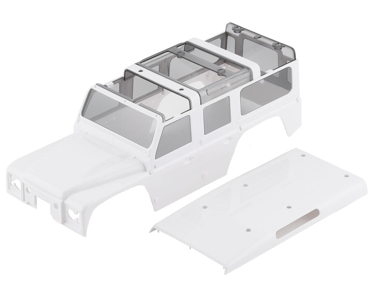Traxxas TRX-4M Land Rover Defender Complete Unassembled Body (Unpainted)