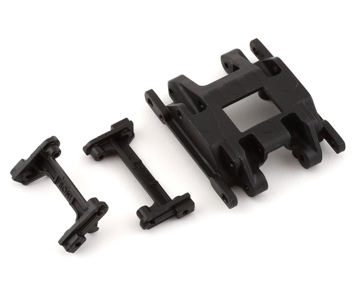 Traxxas TRX-4M Center Skidplate, Front Bumper Mount & Rear Bumper Mount