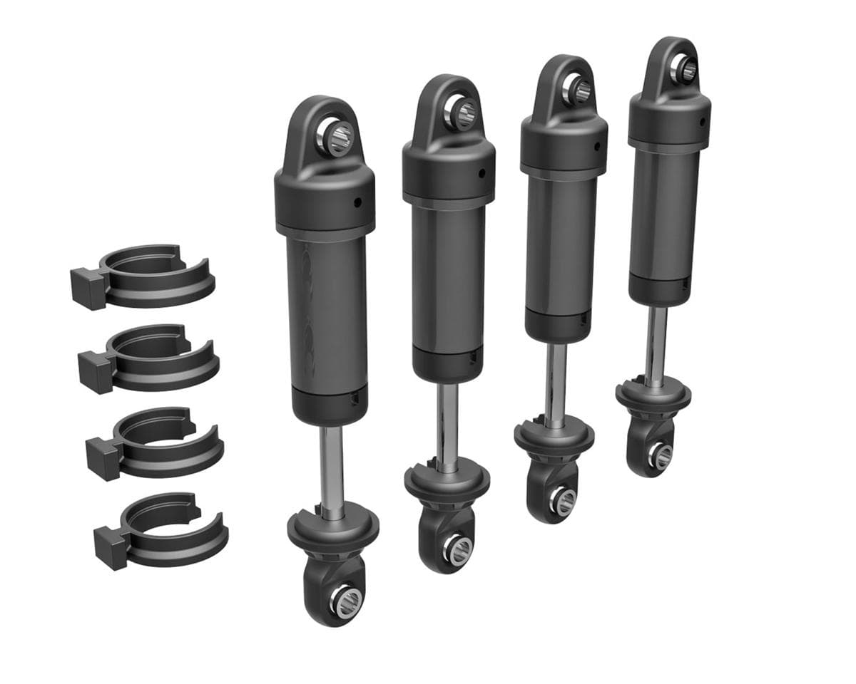 Traxxas TRX-4M Aluminum GTM Shocks (Dark Titanium) (4)